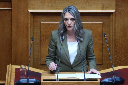 Πέρκα στη Βουλή: «Θαλάσσιο drone με εκρηκτικά και ρεσάλτο, ενάντια στο Global Sumud Flotilla»